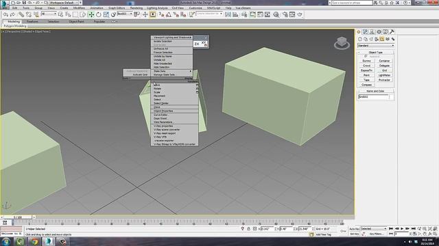 3ds Max: Axis Constraints