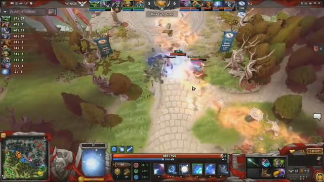 Wings vs EG (Evil Geniuses) , TI6, Игра 1, Day 1, The international 6, Русские комментаторы смотреть онлайн