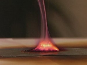 Химия. Опыты. Неорганика. Получение иодида алюминия