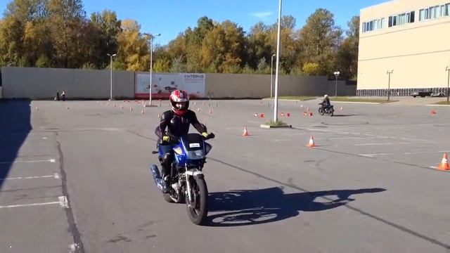 Мотошкола  Базовые упражнения