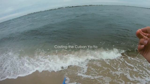 No Rod No Reel! Handline Surf Fluke (Flounder) Fishing! - Cuban yo-yo flounder fishing смотреть онлайн