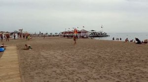 Grand Park Lara. Обзор пляжа.