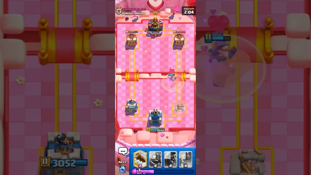 Clash Royale Gameplay - Power of Love - Explosive Valentines 1v1 Highspeed Edition