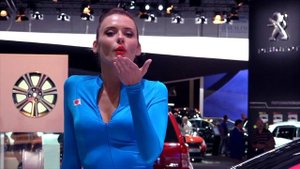 Девушки Лучшие модели авто шоу 4К