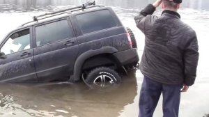 глупый водила на УАЗ ПАТРИОТ №2