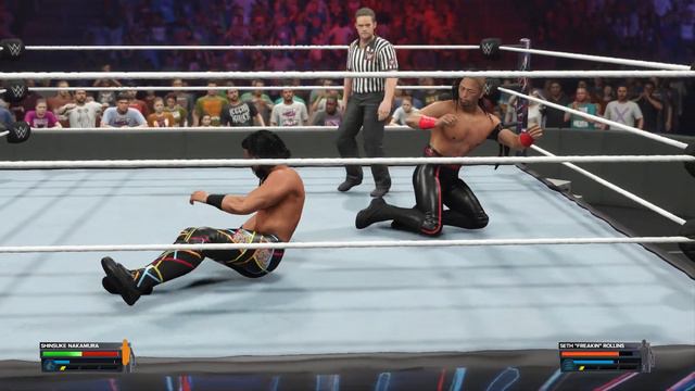 Payback 2023 - Seth Rollins Vs Shinsuke Nakamura For The World Heavyweight Championship - WWE 2K23