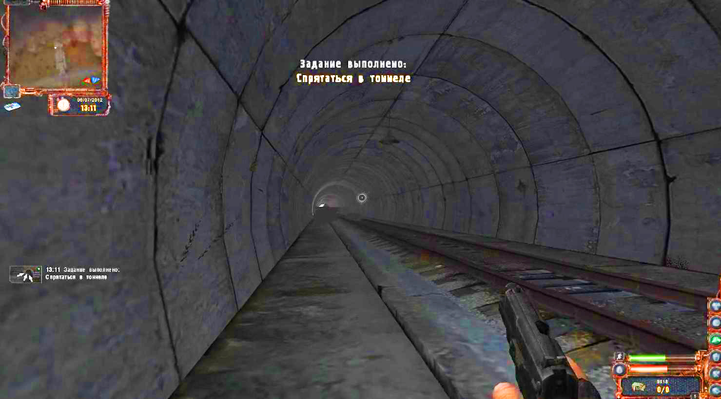 S.t.a.l.k.e.r. lost alpha.Добраться до железнодорожного тоннеля смотреть онлайн