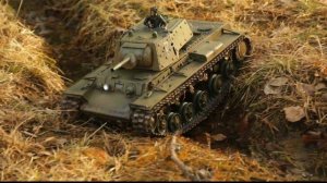 танк КВ 1 полевые испытания