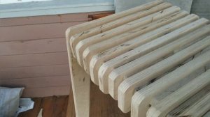 Табуретка из 18 мм. фанеры . Мастерим с сыном :))