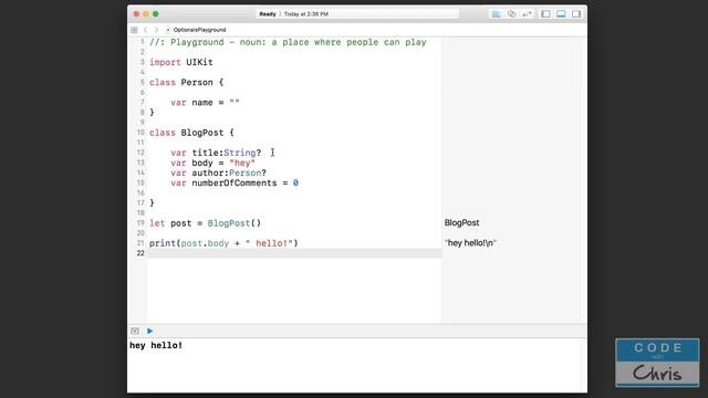 Learn Swift for Beginners - Ep 13 - Optionals смотреть онлайн