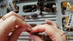 Как я ставлю замочек на браслет