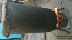 Коптильня из бойлера.