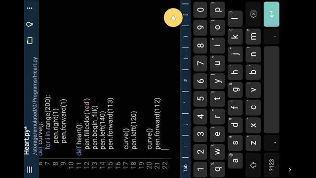 Create Heart in Python using Turtle смотреть онлайн