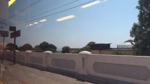 Поездка на электропоезде Ласточка ЭС1-014+ЭС1-036 Вардане-Сочи