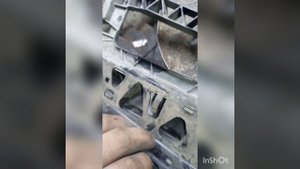 замена рамки радиатора( телевизор)