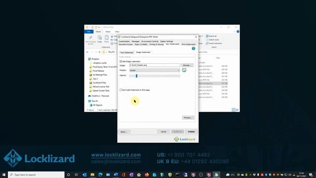How to add a confidential image watermark to a PDF смотреть онлайн