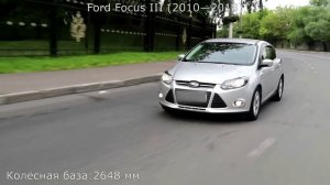 Форд Фокус 1 2 3 4 Смена поколений 1998 - 2022 Эволюция. Все поколения