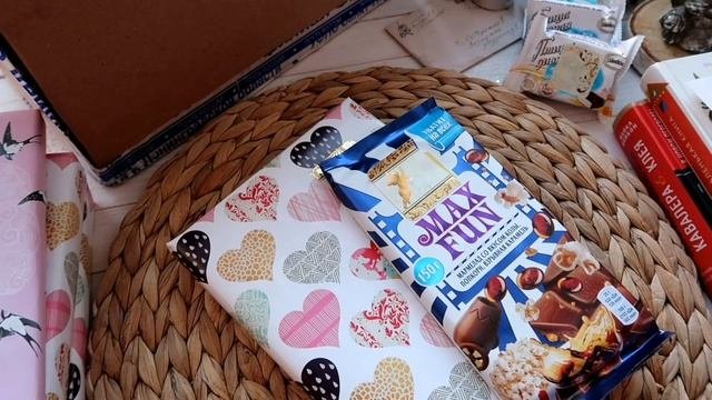 Распаковка. Книжные подарки.