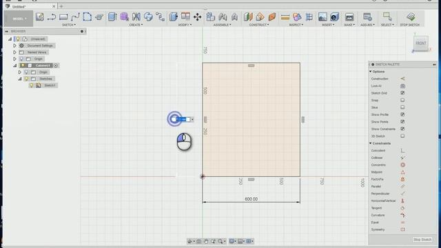 Моделирование комода во #Fusion360 часть 1 смотреть онлайн