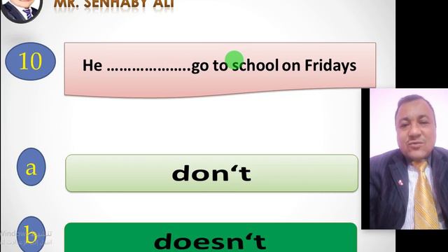 Present Simple Tense المضارع البسيط بطريقة بلوم الحديثة смотреть онлайн