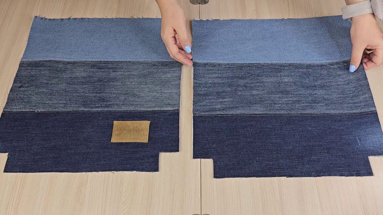 ⭐️РЕЖУ СТАРЫЕ ДЖИНСЫ И ШЬЮ КРАСИВУЮ СУМКУ! смотреть онлайн