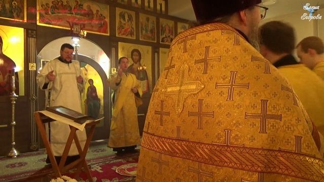 АРХИЕРЕЙСКОЕ БОГОСЛУЖЕНИЕ Поселок Рефтинский: храм иконы Божией Матери «Державная»