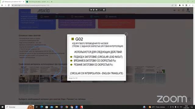 Типы интерполяции, безопасные расстояния при обработке. 25.06.2023.