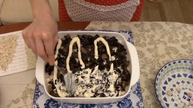 #Салат_с_Грибами#Грецкими_Орехами#Невероятно_вкусный_попробуете 84