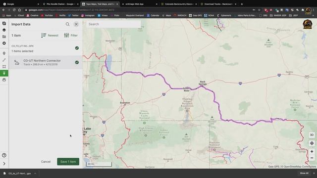 RANDOM WAYPOINTS EP.01.14 |How to use GaiGPS, ONx Off-road, & Google Maps смотреть онлайн