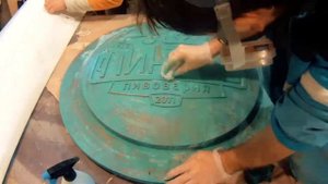 Изделие в спорт бар! Крышка чана своими руками!