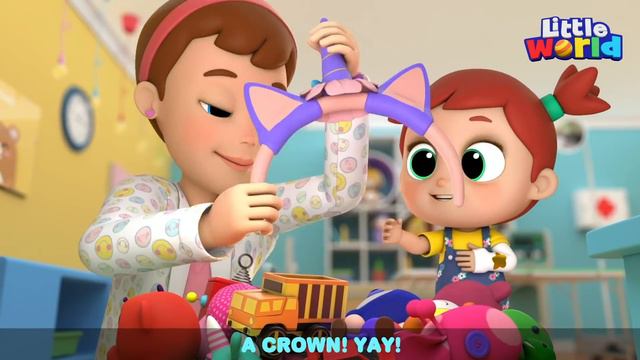Police Keeps Us Safe |  Little World Kids Songs & Nursery Rhymes