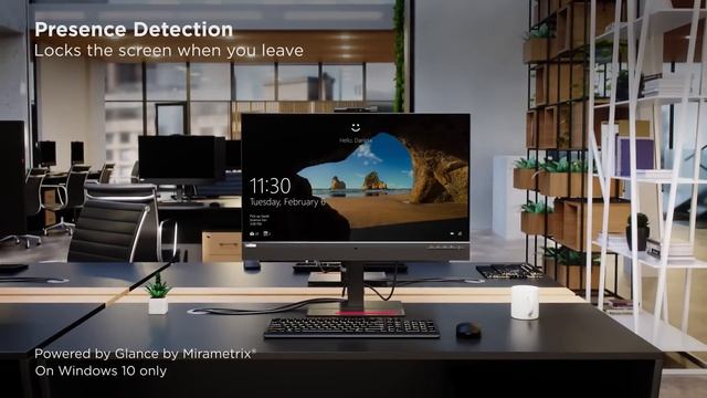 Lenovo ThinkVision T27hv Smart VoIP Monitor – Smarter Collaboration Wherever You Work From смотреть онлайн