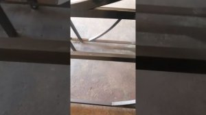 Доделал ритуальную ограду, покраска.