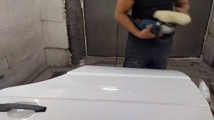 Как убрать подтек на лаке, акриле. Что делать с мусором после покраски в гараже.