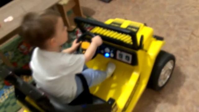 Плавный старт детского автомобиля