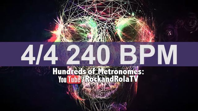 🔴 240 BPM BPM Tech Pop Metronome смотреть онлайн