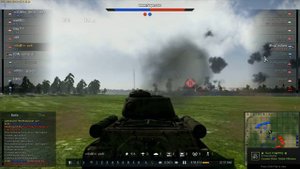 War Thunder He-111 H16 1shot by IS-1 while moving