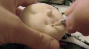 Снегурочка своими руками. Часть 1. голова. МК