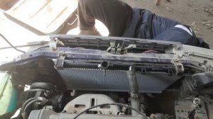 Замена радиатора тайота каролла АЕ 100 4ФЕ ЧАСТЬ 2