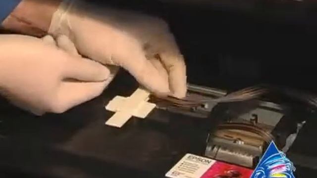 Установка СНПЧ на EPSON SX200 - SX205 - SX400 - SX405 смотреть онлайн