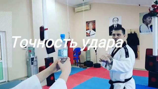 Точность удара тхэквондо