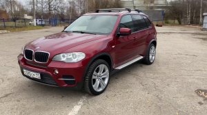 BMW X5 E70 - Автомойка после которой остался доволен и снял небольшое видео на телефон.