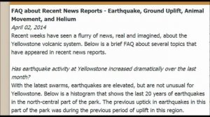 Is Yellowstone National Park Volcano About To Blow--Is USGS Lying To Us?