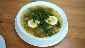 Как приготовить суп из крапивы с вареным яйцом классический пошаговый рецепт.