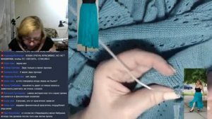 Как легко укоротить вязаную юбку. ?Вязание с Аленой Никифоровой❤