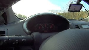 Autobahnfahrt mit Nissan Micra K12 1.4L 88PS
