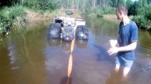 Увеличение запаса плавучести мотоблока на ободрышах floating cultivators