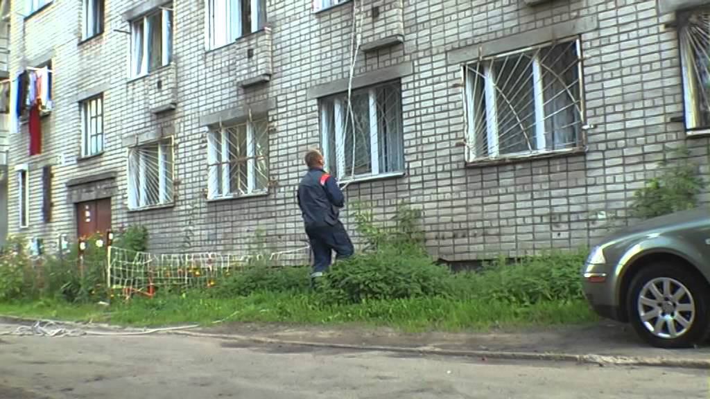 Работа спасателей-альпинистов