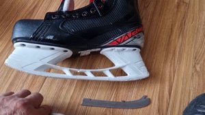 Хоккейные коньки BAUER X 2.5 Как сделать из зимних коньков роликовые.