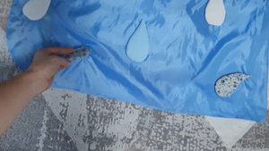 Костюм тучки и дождя своими руками. Обзор.